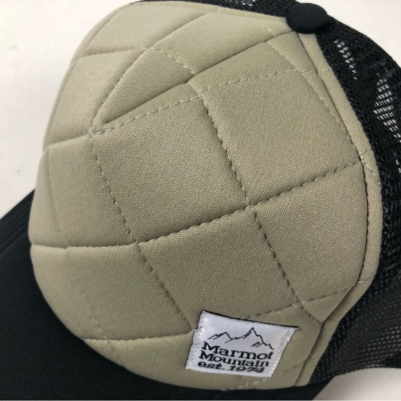 Marmot Quilted Winter Trucker Hat Mesh Cap NWT - Picture 9 of 9